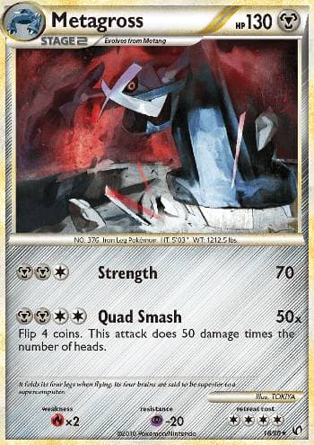 Carta Metagross (18/90) do set Destemido — Pokémon TCG | Bynx