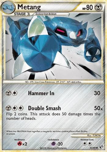 Carta Metang (30/90) do set Destemido — Pokémon TCG | Bynx
