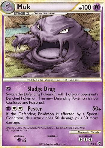 Carta Muk (31/90) do set Destemido — Pokémon TCG | Bynx