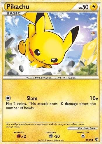 Pikachu (61/90) — Destemido