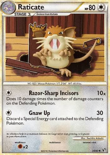 Raticate (34/90) — Destemido