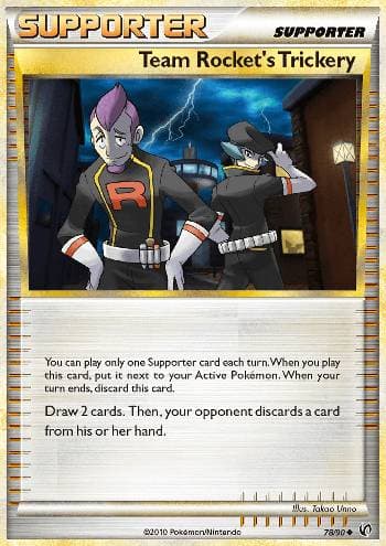 Team Rocket's Trickery (78/90) — Destemido