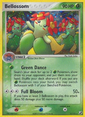 Carta Bellossom (3/115) do set Unseen Forces — Pokémon TCG | Bynx