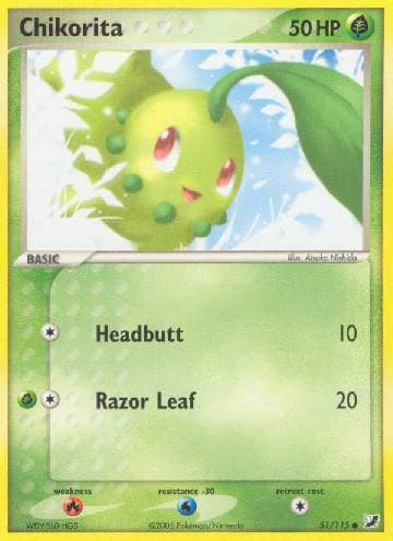 Chikorita (51/115) — Unseen Forces