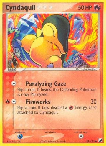 Cyndaquil (54/115) — Unseen Forces