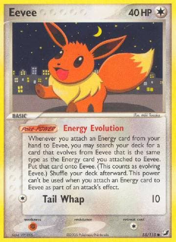 Eevee (55/115) — Unseen Forces
