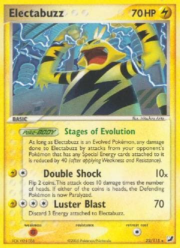 Carta Electabuzz (22/115) do set Unseen Forces — Pokémon TCG | Bynx