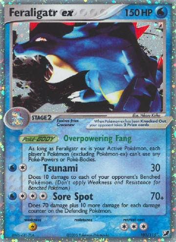 Feraligatr ex (103/115) — Unseen Forces