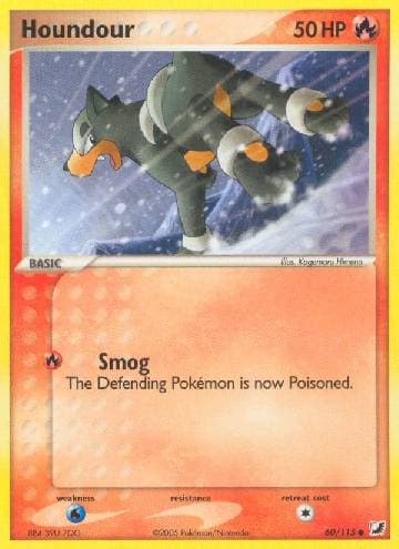 Carta Houndour (60/115) do set Unseen Forces — Pokémon TCG | Bynx