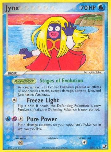 Carta Jynx (28/115) do set Unseen Forces — Pokémon TCG | Bynx