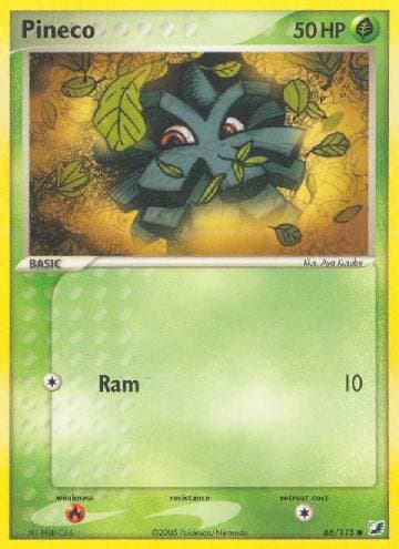 Carta Pineco (66/115) do set Unseen Forces — Pokémon TCG | Bynx