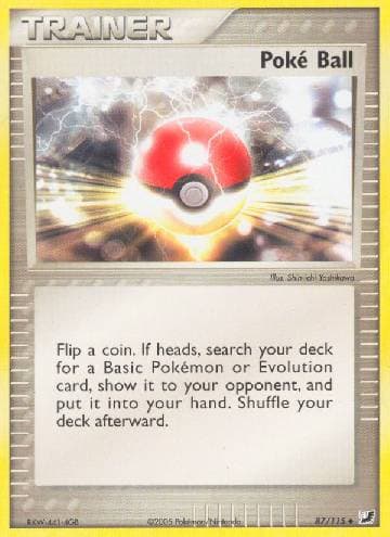 Carta Poké Ball (87/115) do set Unseen Forces — Pokémon TCG | Bynx