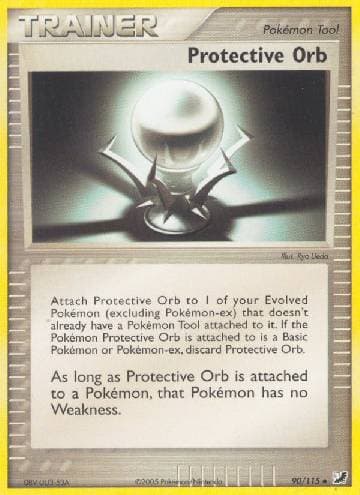 Carta Protective Orb (90/115) do set Unseen Forces — Pokémon TCG | Bynx