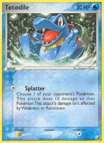 Totodile (78/115) — Unseen Forces