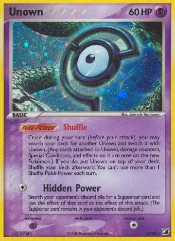 Unown (C/115) — Unseen Forces