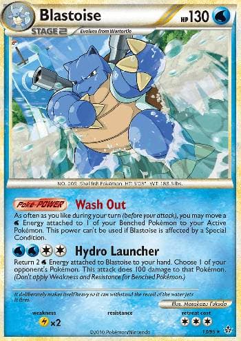 Carta Blastoise (13/95) do set Revelado — Pokémon TCG | Bynx