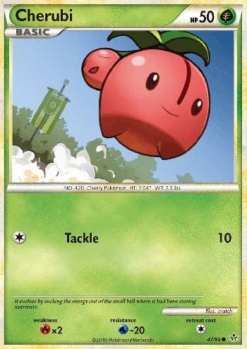 Carta Cherubi (47/95) do set Revelado — Pokémon TCG | Bynx