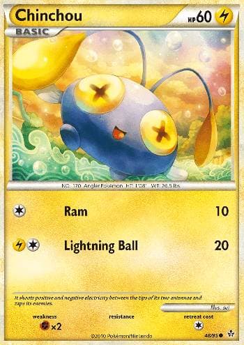 Carta Chinchou (48/95) do set Revelado — Pokémon TCG | Bynx
