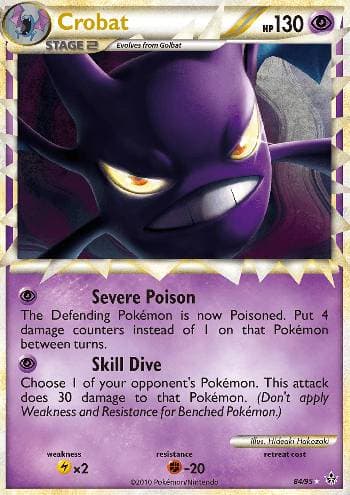Carta Crobat Prime (84/95) do set Revelado — Pokémon TCG | Bynx