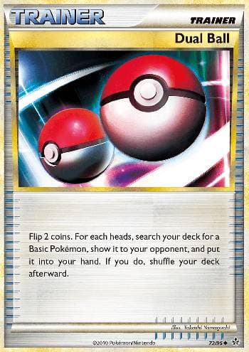 Carta Dual Ball (72/95) do set Revelado — Pokémon TCG | Bynx