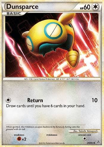Carta Dunsparce (29/95) do set Revelado — Pokémon TCG | Bynx