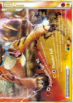 Carta Entei & Raikou LEGEND (91/95) do set Revelado — Pokémon TCG | Bynx