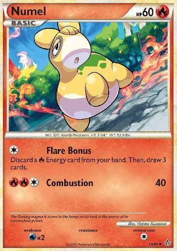 Carta Numel (35/95) do set Revelado — Pokémon TCG | Bynx