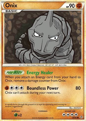 Carta Onix (56/95) do set Revelado — Pokémon TCG | Bynx