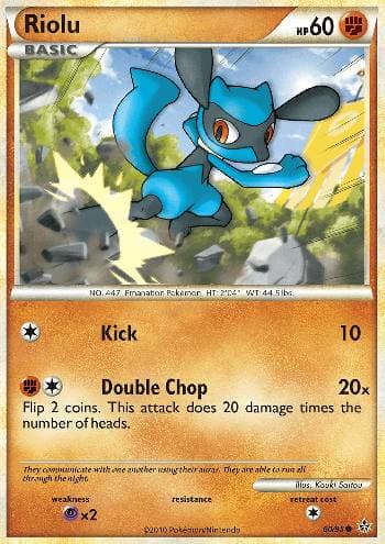 Carta Riolu (60/95) do set Revelado — Pokémon TCG | Bynx