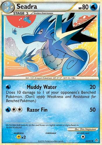 Carta Seadra (40/95) do set Revelado — Pokémon TCG | Bynx