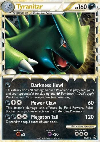 Carta Tyranitar Prime (88/95) do set Revelado — Pokémon TCG | Bynx