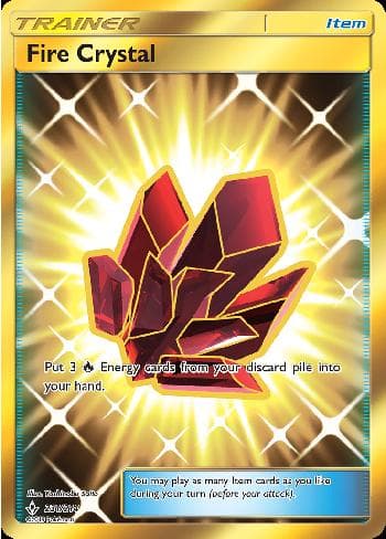 Carta Fire Crystal (231/214) do set Elos Inquebráveis — Pokémon TCG | Bynx