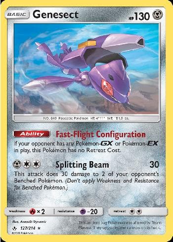 Carta Genesect (127/214) do set Elos Inquebráveis — Pokémon TCG | Bynx