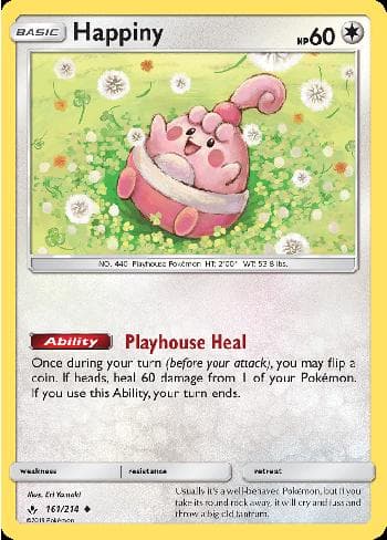 Carta Happiny (161/214) do set Elos Inquebráveis — Pokémon TCG | Bynx