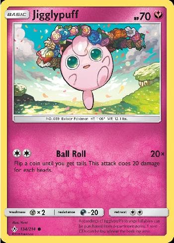 Carta Jigglypuff (134/214) do set Elos Inquebráveis — Pokémon TCG | Bynx