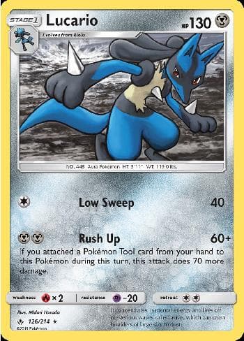 Lucario (126/214) — Elos Inquebráveis