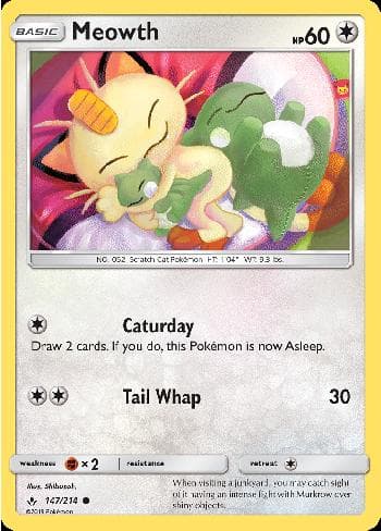 Carta Meowth (147/214) do set Elos Inquebráveis — Pokémon TCG | Bynx