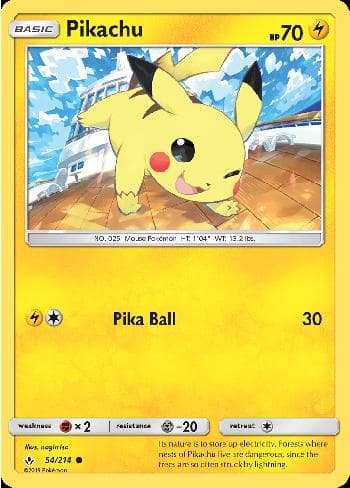 Pikachu (54/214) — Elos Inquebráveis