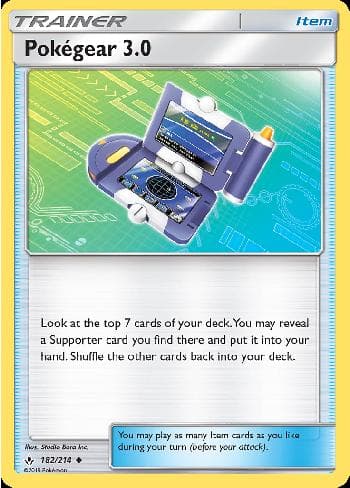 Carta Pokegear 3.0 (182/214) do set Elos Inquebráveis — Pokémon TCG | Bynx