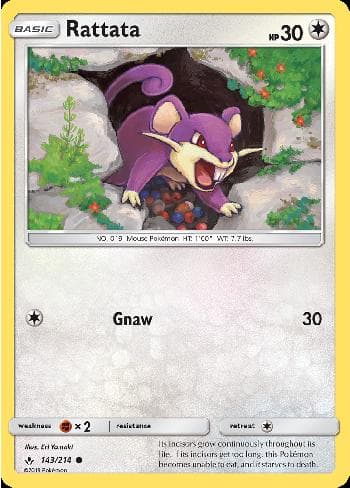 Carta Rattata (143/214) do set Elos Inquebráveis — Pokémon TCG | Bynx