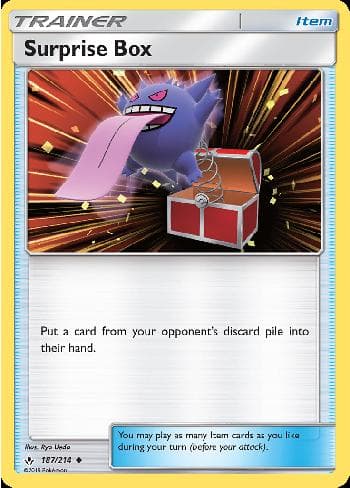 Carta Surprise Box (187/214) do set Elos Inquebráveis — Pokémon TCG | Bynx