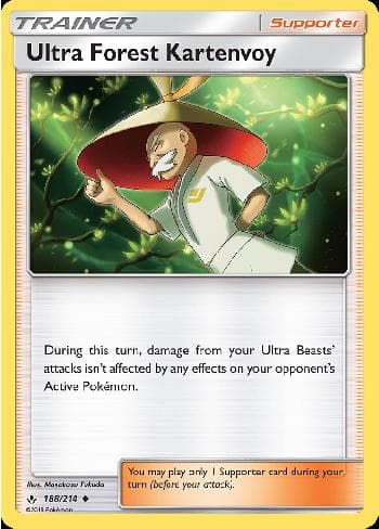 Carta Ultra Forest Kartenvoy (188/214) do set Elos Inquebráveis — Pokémon TCG | Bynx