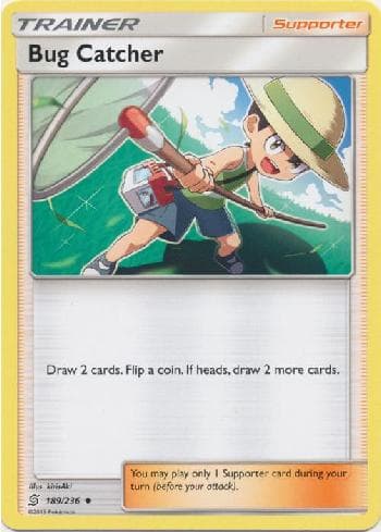 Carta Bug Catcher (189/236) do set Sintonia Mental — Pokémon TCG | Bynx
