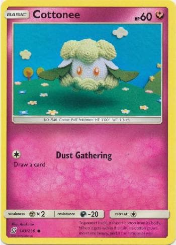 Carta Cottonee (143/236) do set Sintonia Mental — Pokémon TCG | Bynx
