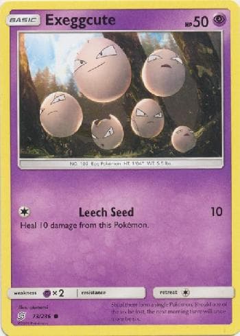 Exeggcute (73/236) — Sintonia Mental