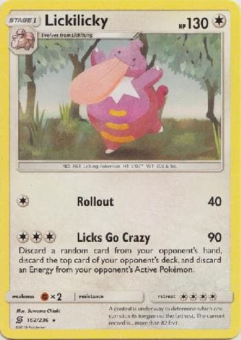 Carta Lickilicky (162/236) do set Sintonia Mental — Pokémon TCG | Bynx