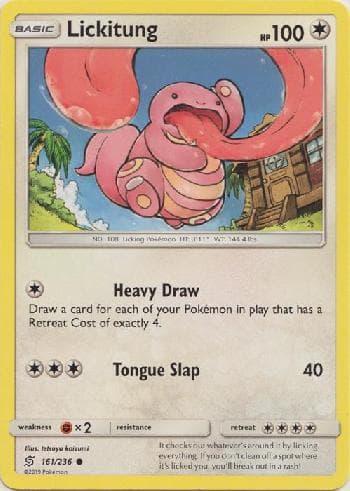 Lickitung (161/236) — Sintonia Mental