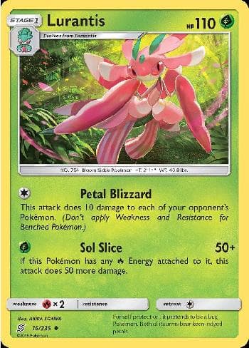 Carta Lurantis (16/236) do set Sintonia Mental — Pokémon TCG | Bynx