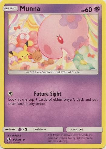 Carta Munna (88/236) do set Sintonia Mental — Pokémon TCG | Bynx