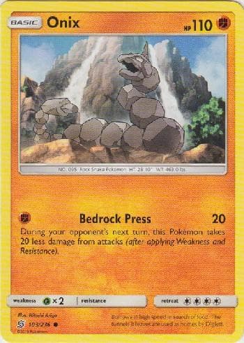 Carta Onix (103/236) do set Sintonia Mental — Pokémon TCG | Bynx
